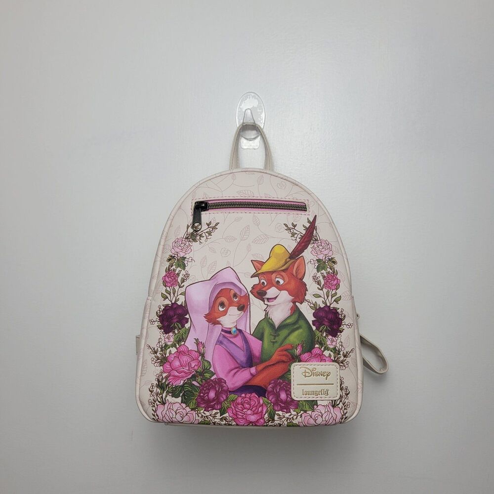 Loungefly bag robin hood flowers